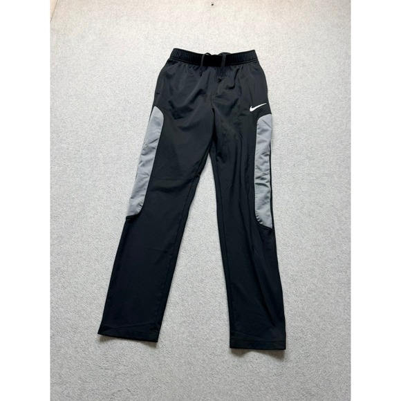 Nike Other - Nike Boys Black Therma-FIT Training Pants Grey Mesh Side Panel Size M D-3-5 4100